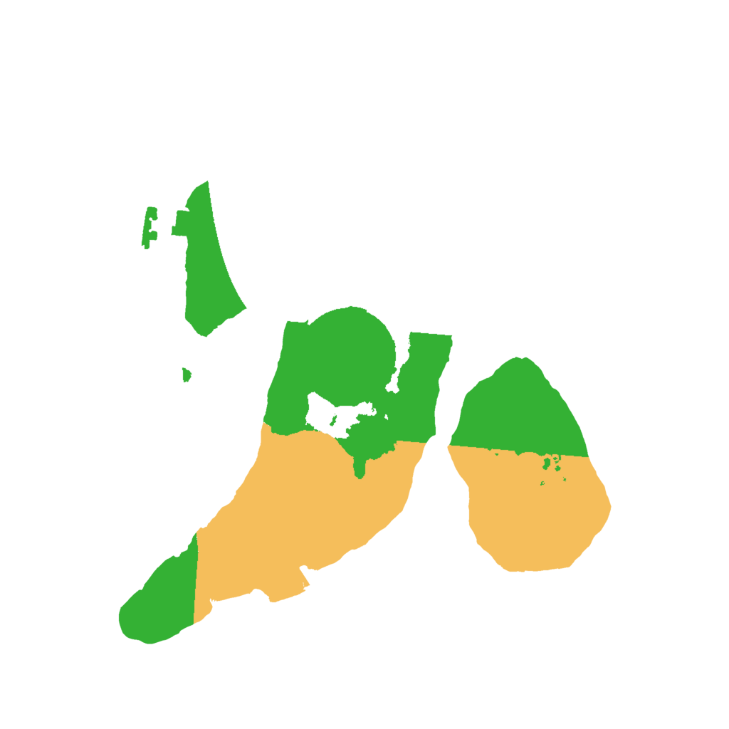 Biome Rust Map: Procedural Map, Size: 2000, Seed: 798290544