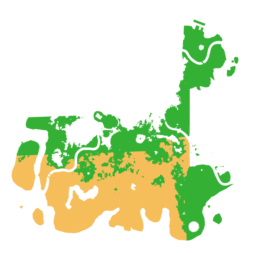 Biome Rust Map: Procedural Map, Size: 4250, Seed: 341403215