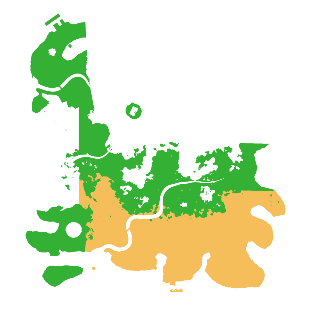 Biome Rust Map: Procedural Map, Size: 3750, Seed: 1969125830