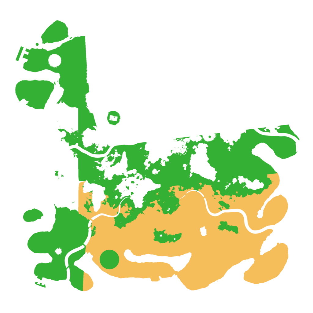 Biome Rust Map: Procedural Map, Size: 4250, Seed: 1687234196