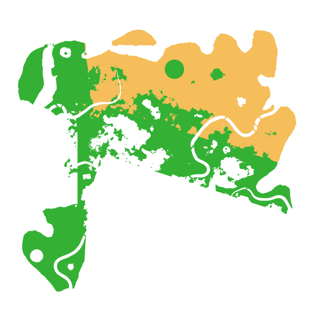 Biome Rust Map: Procedural Map, Size: 4250, Seed: 712005359