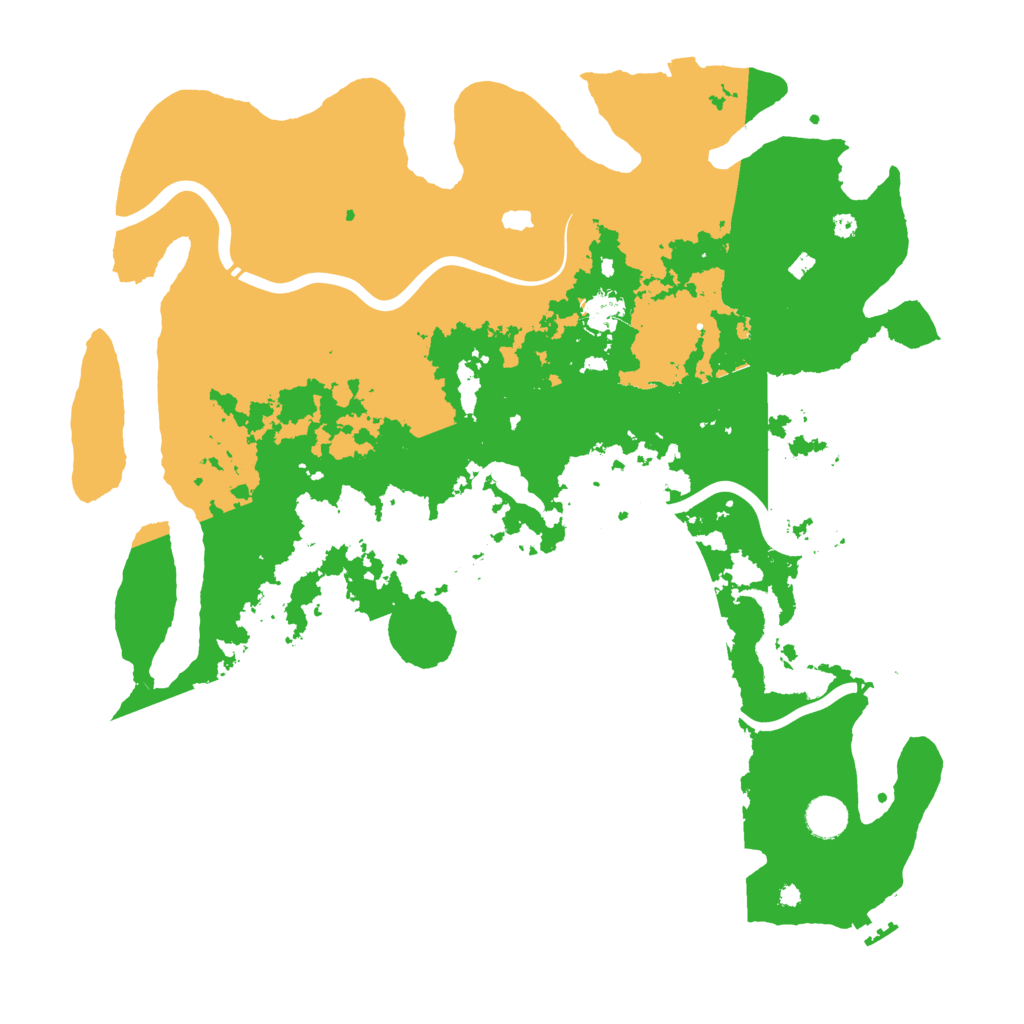 Biome Rust Map: Procedural Map, Size: 4250, Seed: 499491582
