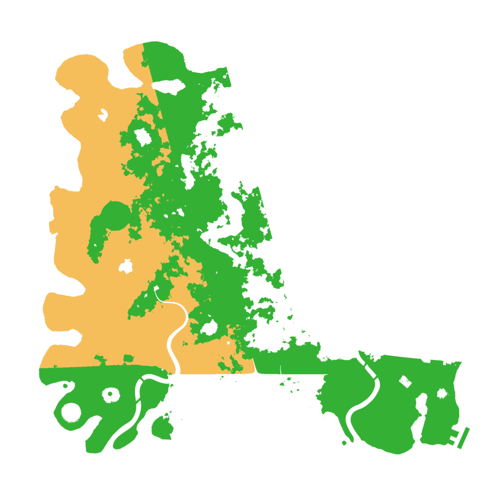 Biome Rust Map: Procedural Map, Size: 4500, Seed: 671741512