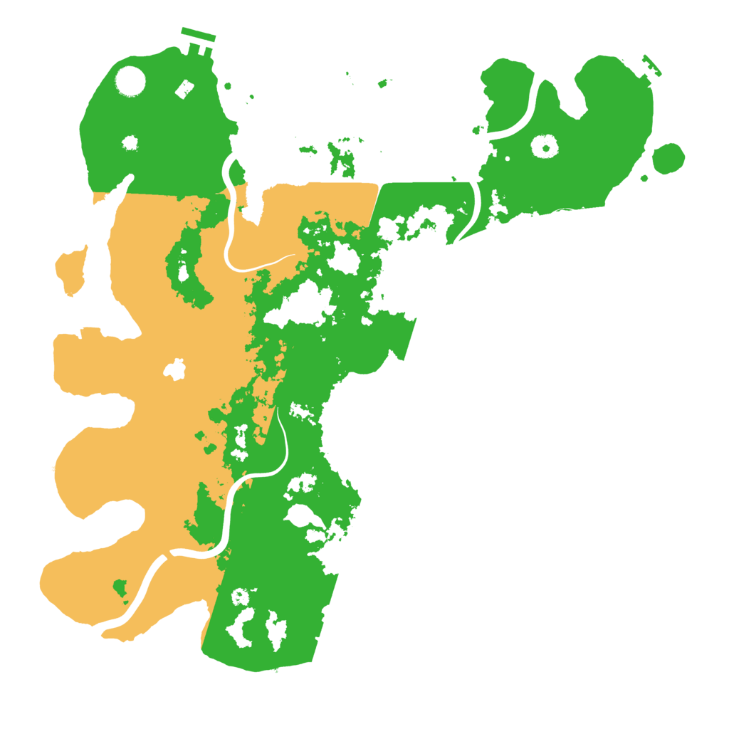 Biome Rust Map: Procedural Map, Size: 4250, Seed: 744261329