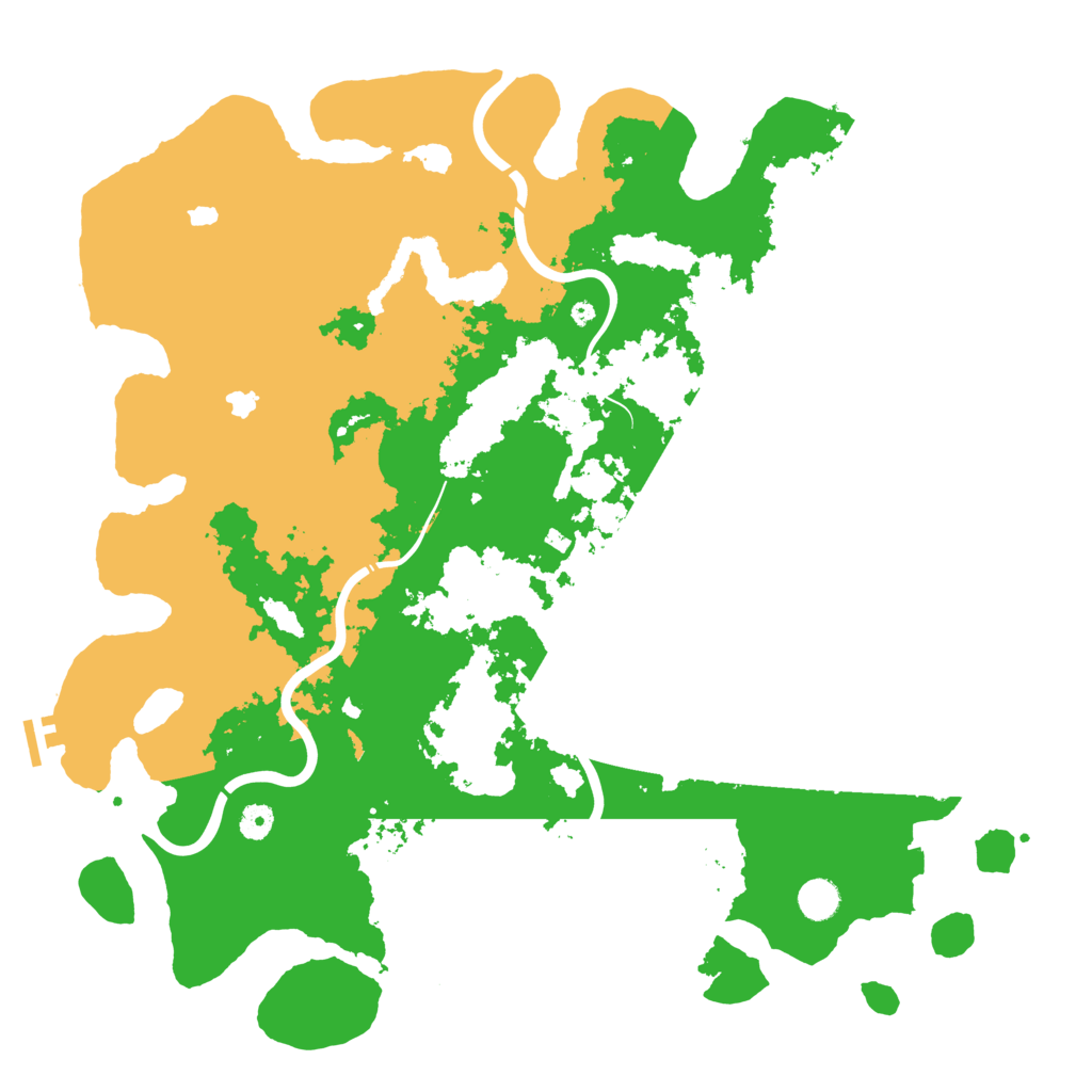 Biome Rust Map: Procedural Map, Size: 4700, Seed: 12586