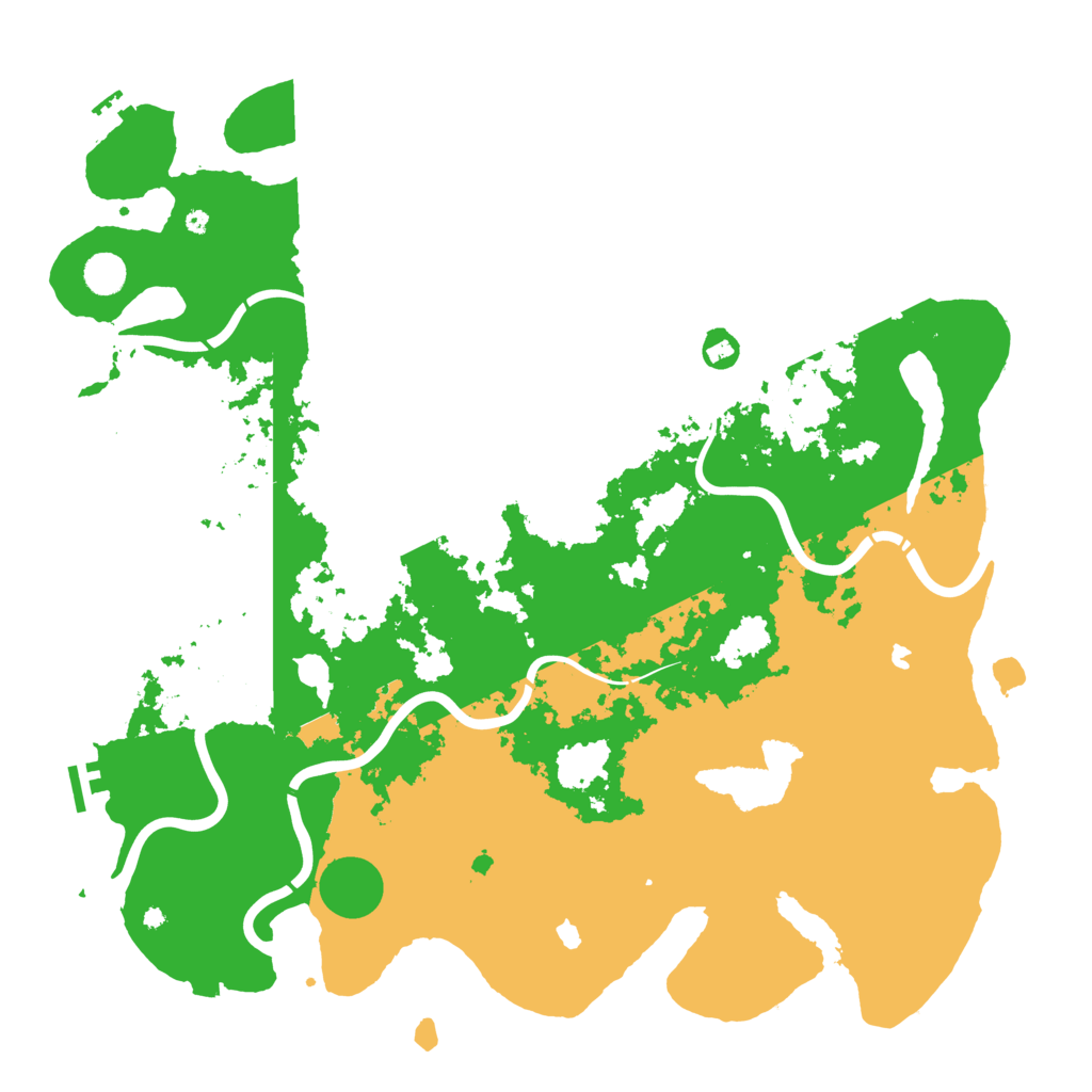 Biome Rust Map: Procedural Map, Size: 4700, Seed: 112409143