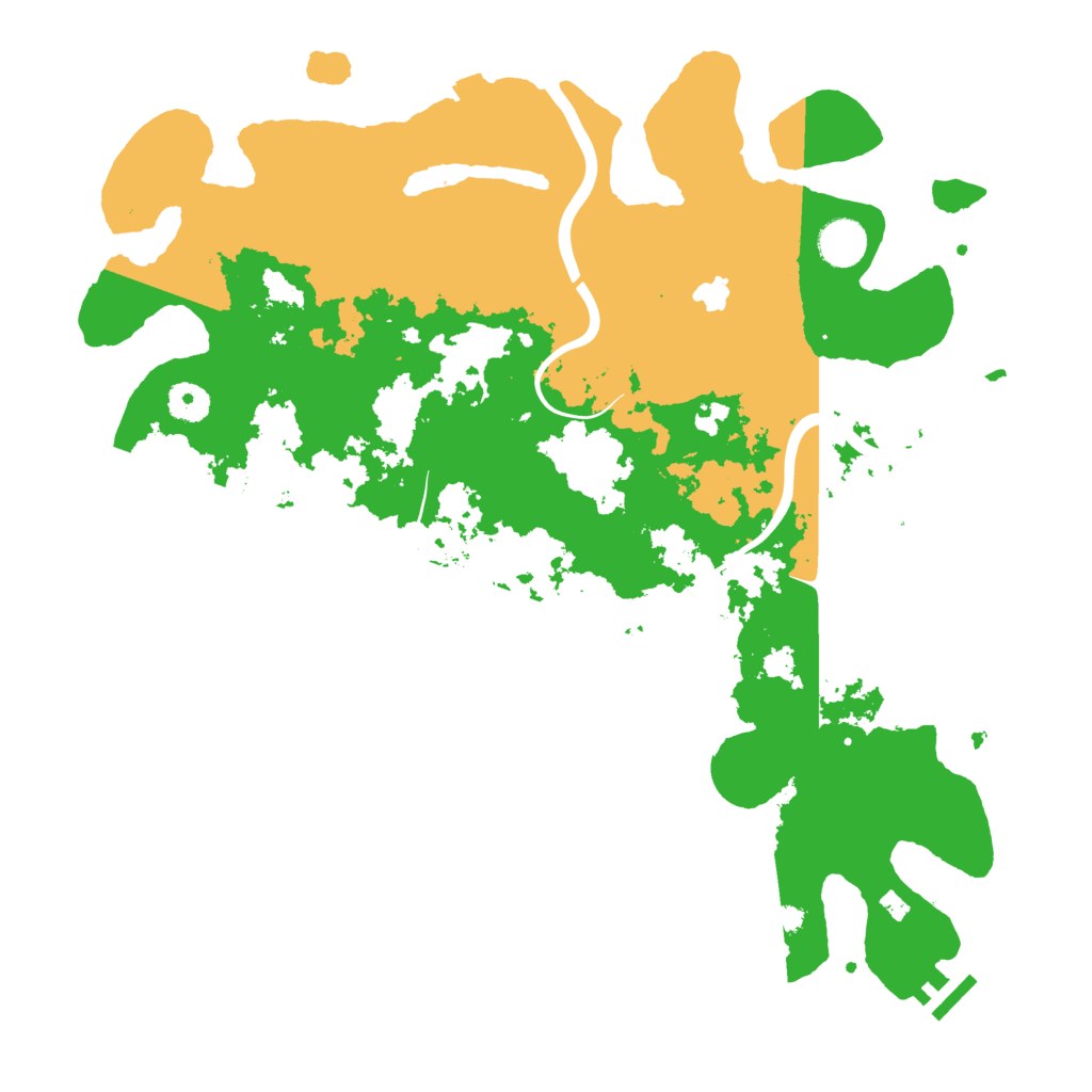 Biome Rust Map: Procedural Map, Size: 4000, Seed: 781431400