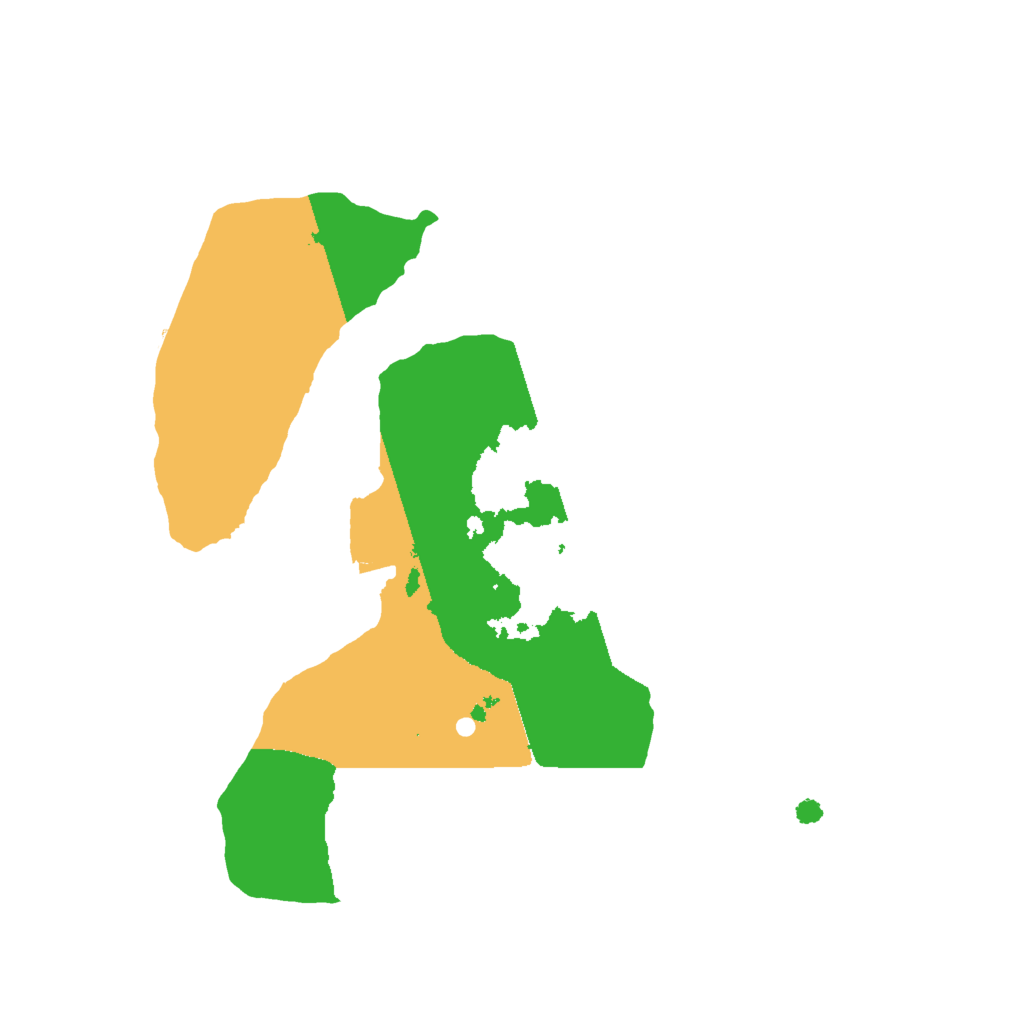 Biome Rust Map: Procedural Map, Size: 1600, Seed: 1330201958