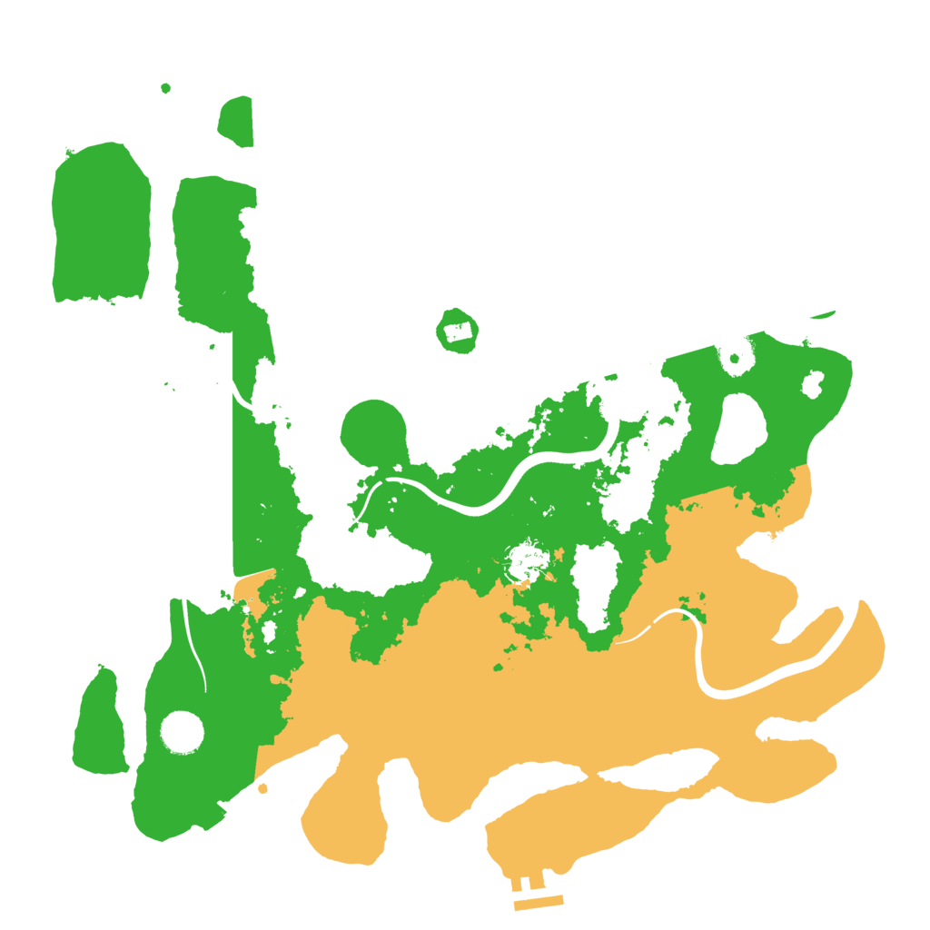 Biome Rust Map: Procedural Map, Size: 3800, Seed: 1014950978