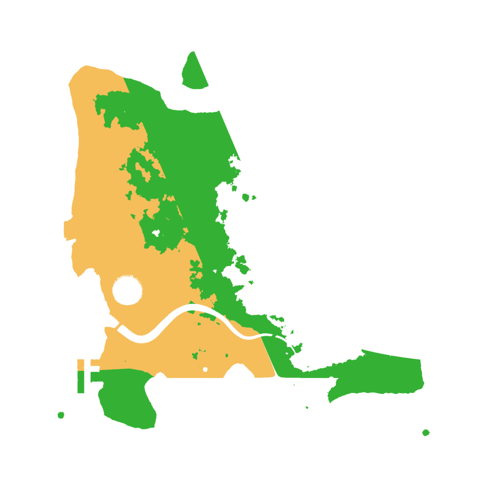 Biome Rust Map: Procedural Map, Size: 3000, Seed: 1084543750