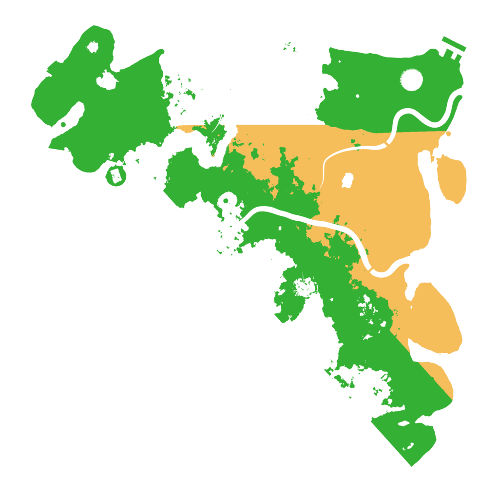 Biome Rust Map: Procedural Map, Size: 4000, Seed: 5791699