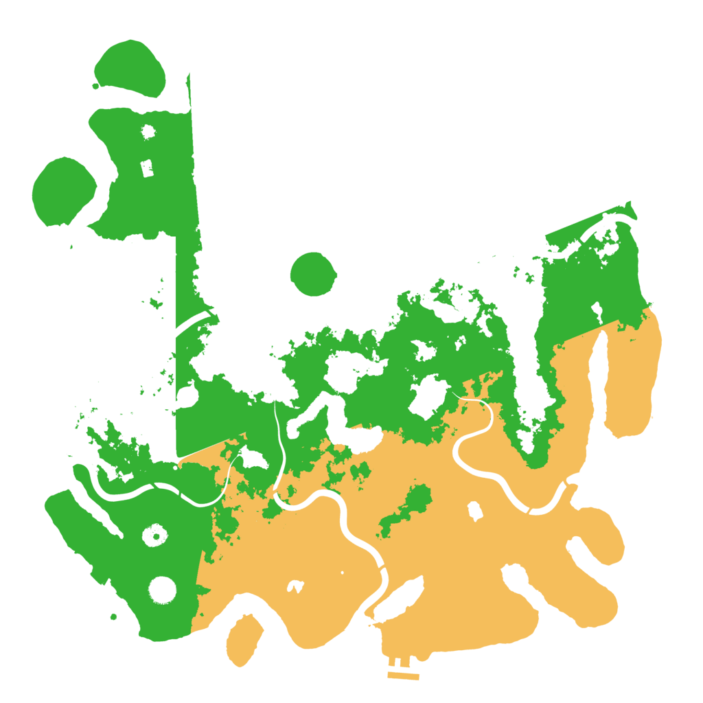 Biome Rust Map: Procedural Map, Size: 4500, Seed: 1630611288
