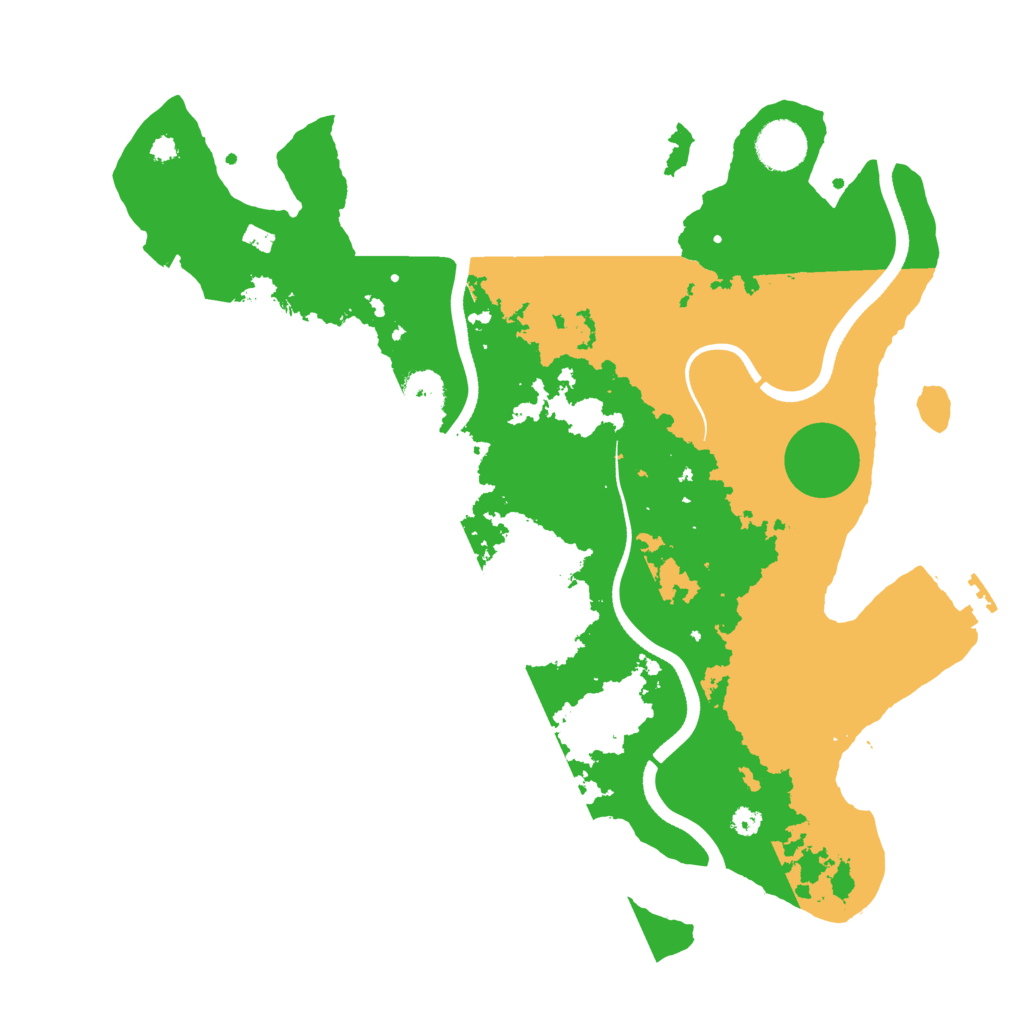 Biome Rust Map: Procedural Map, Size: 3600, Seed: 82488350