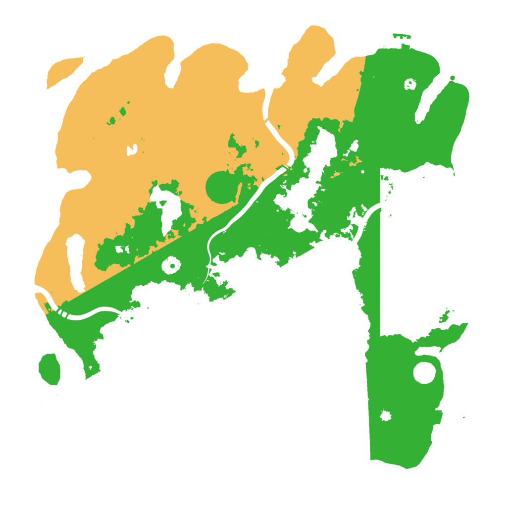 Biome Rust Map: Procedural Map, Size: 4250, Seed: 2130986622