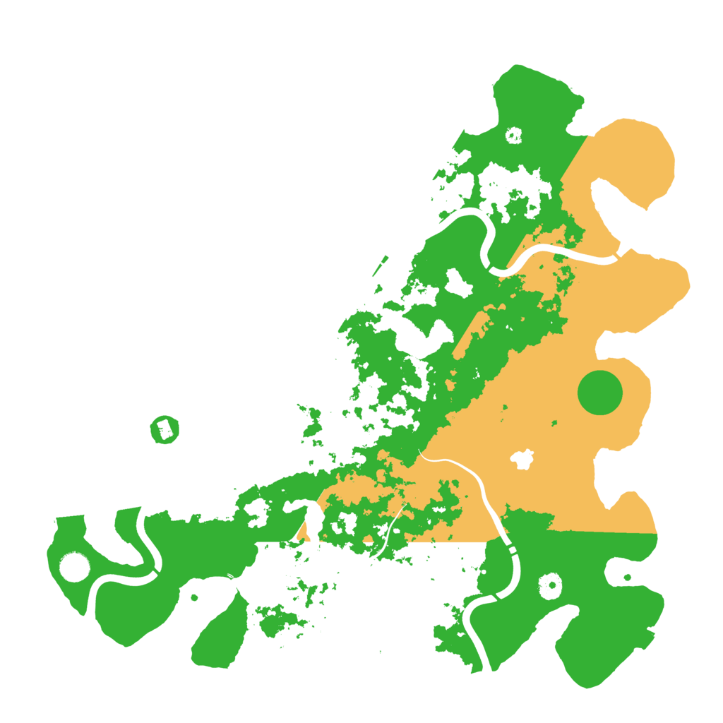 Biome Rust Map: Procedural Map, Size: 4250, Seed: 1346289569