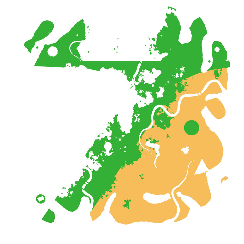 Biome Rust Map: Procedural Map, Size: 4250, Seed: 185118018