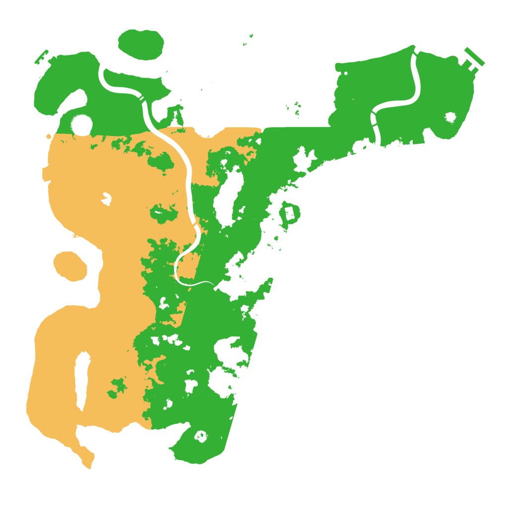 Biome Rust Map: Procedural Map, Size: 4250, Seed: 1216916584