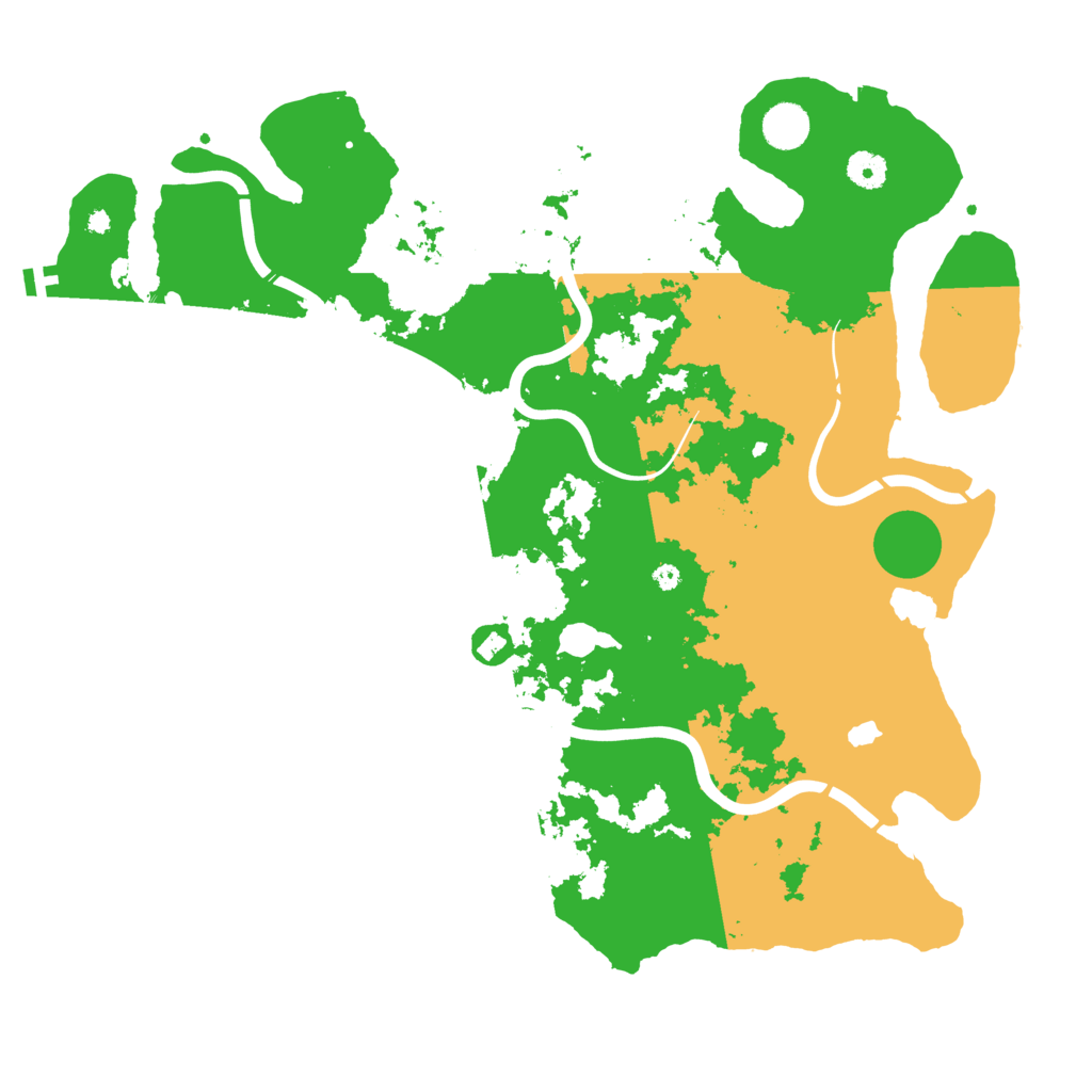 Biome Rust Map: Procedural Map, Size: 4250, Seed: 1172795819