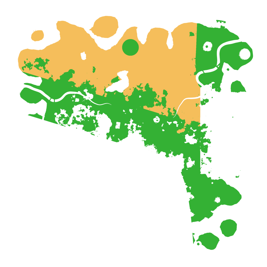 Biome Rust Map: Procedural Map, Size: 4250, Seed: 1942