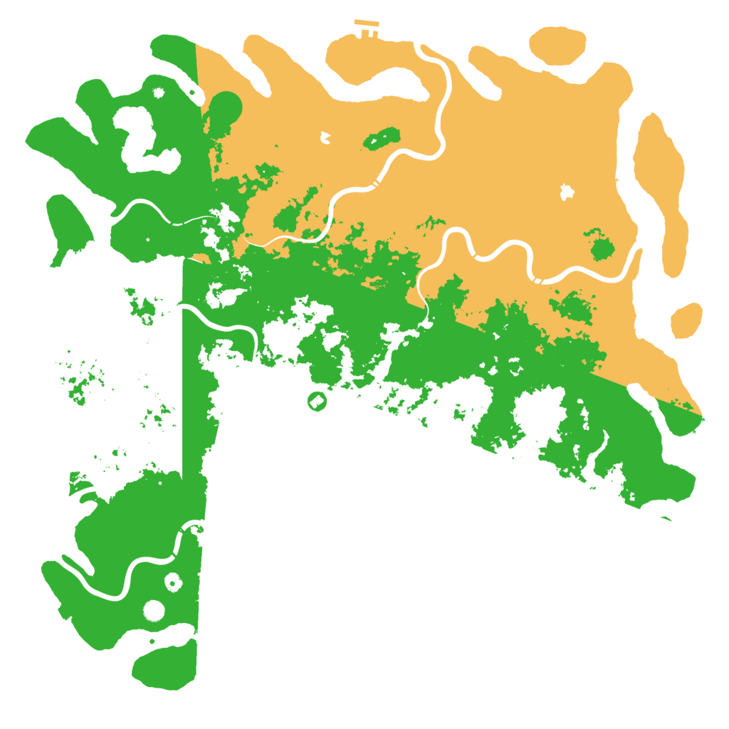 Biome Rust Map: Procedural Map, Size: 6000, Seed: 1769817731