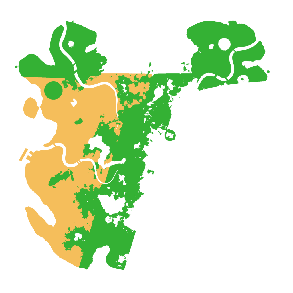 Biome Rust Map: Procedural Map, Size: 4250, Seed: 792951860