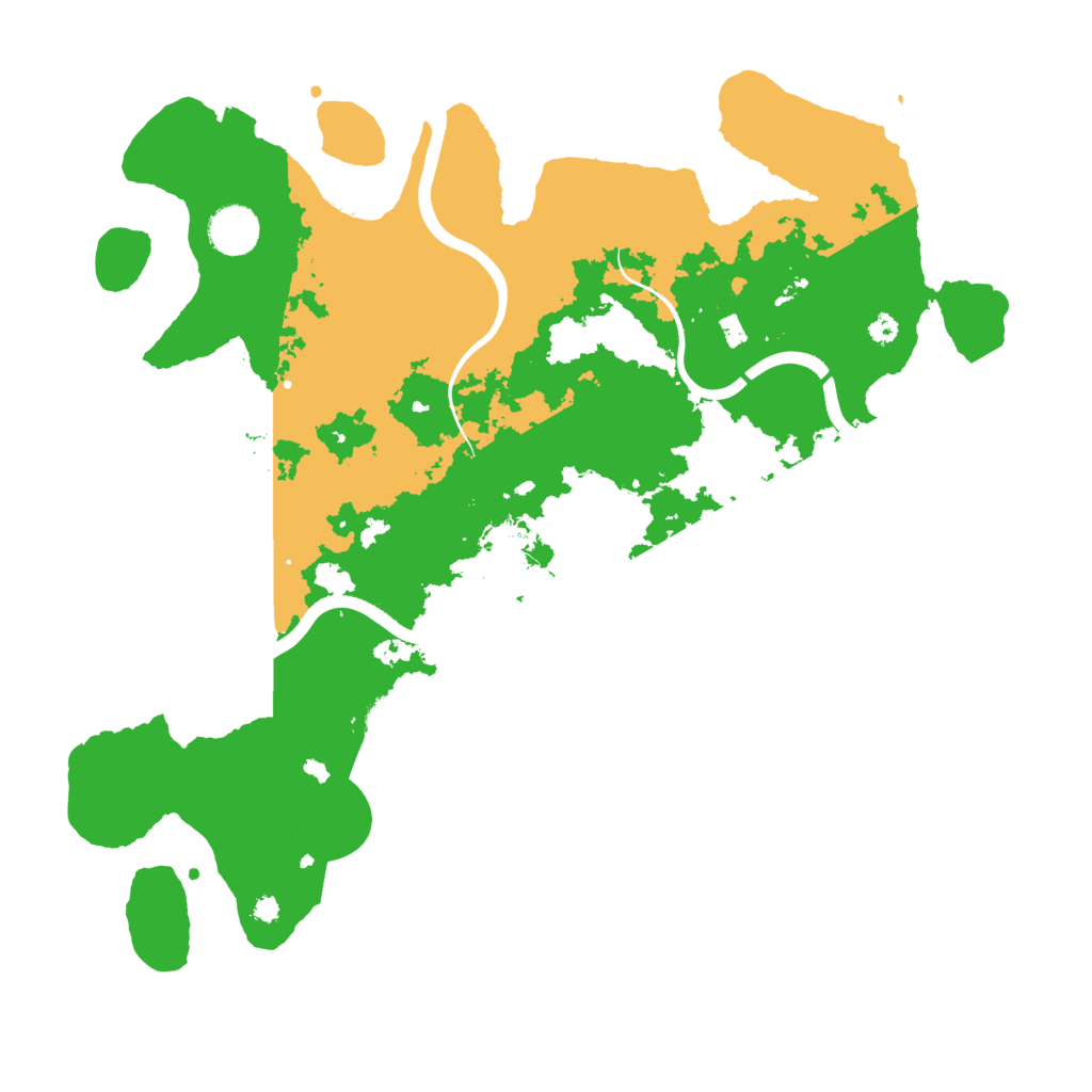 Biome Rust Map: Procedural Map, Size: 3800, Seed: 1002021313