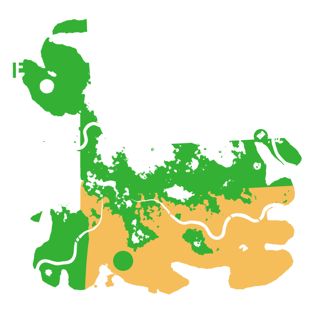 Biome Rust Map: Procedural Map, Size: 4250, Seed: 2047972963