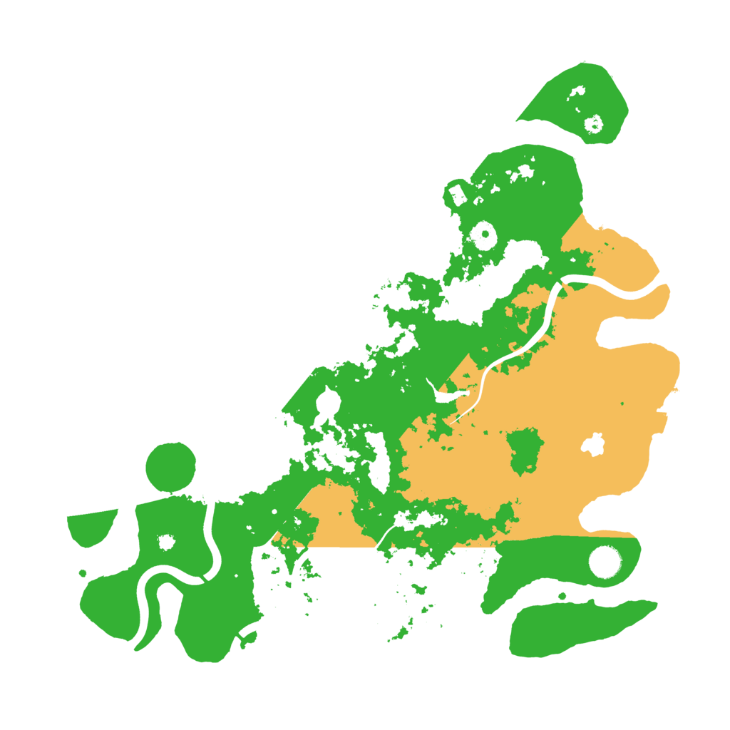 Biome Rust Map: Procedural Map, Size: 4000, Seed: 7235463
