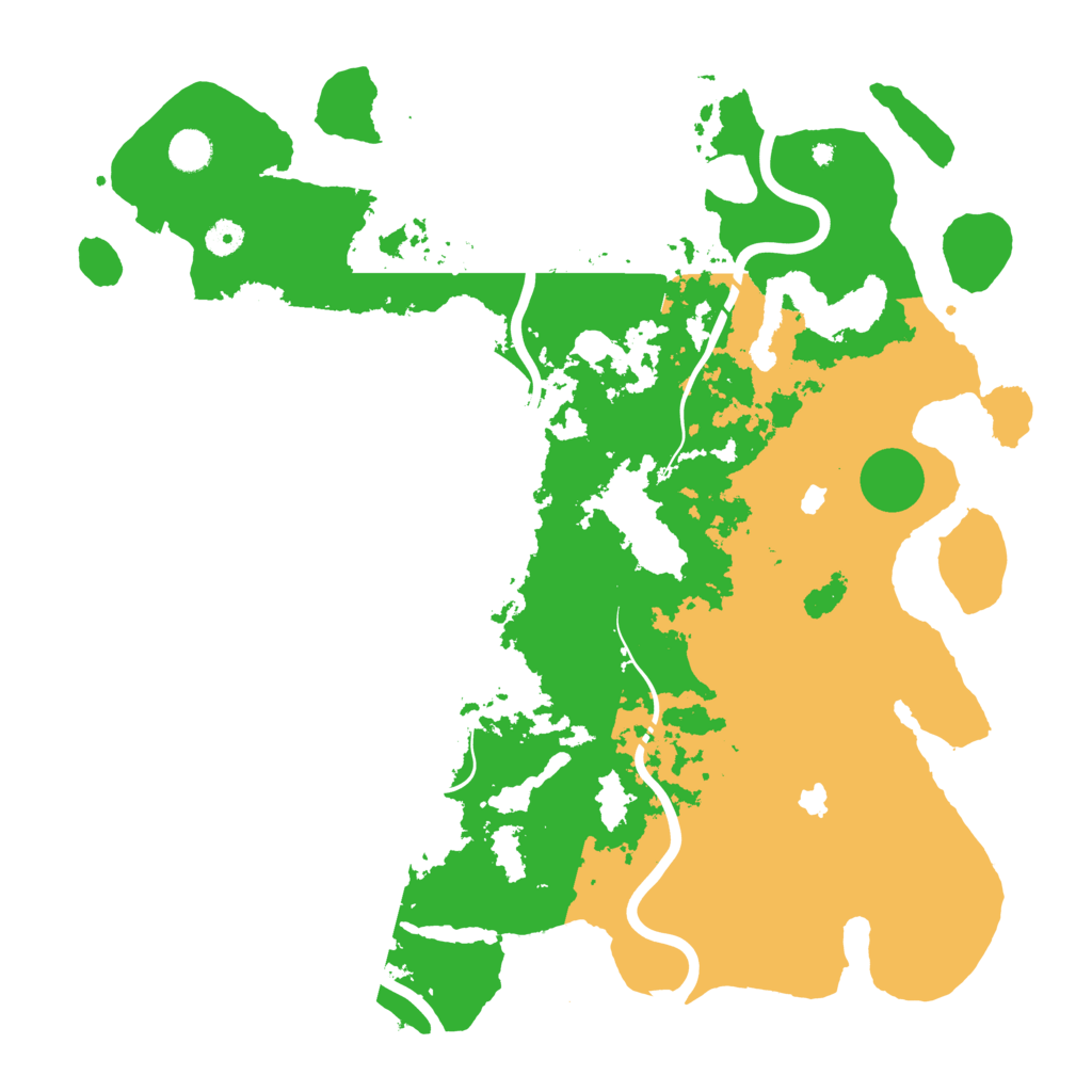 Biome Rust Map: Procedural Map, Size: 4500, Seed: 92383298