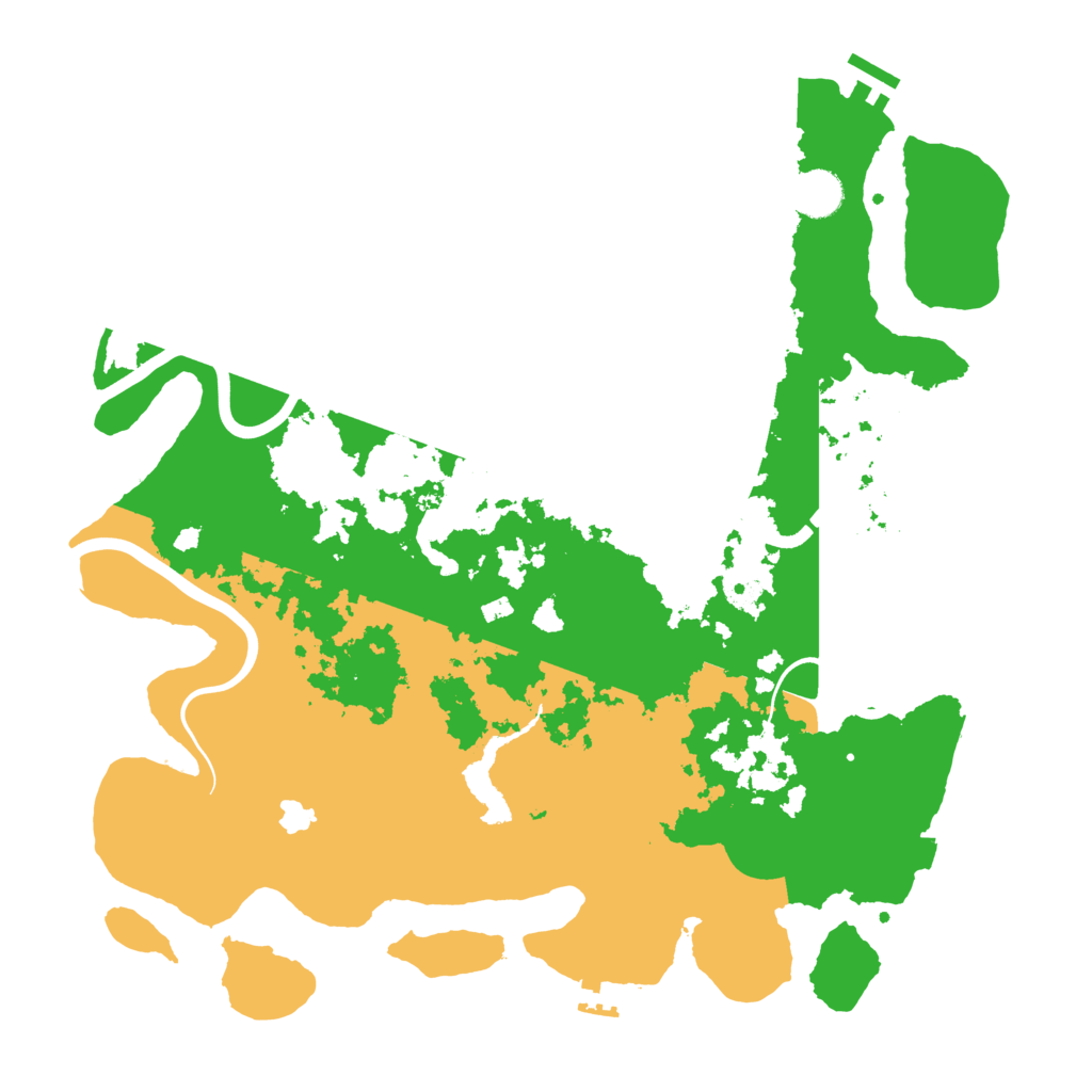 Biome Rust Map: Procedural Map, Size: 4000, Seed: 2304343