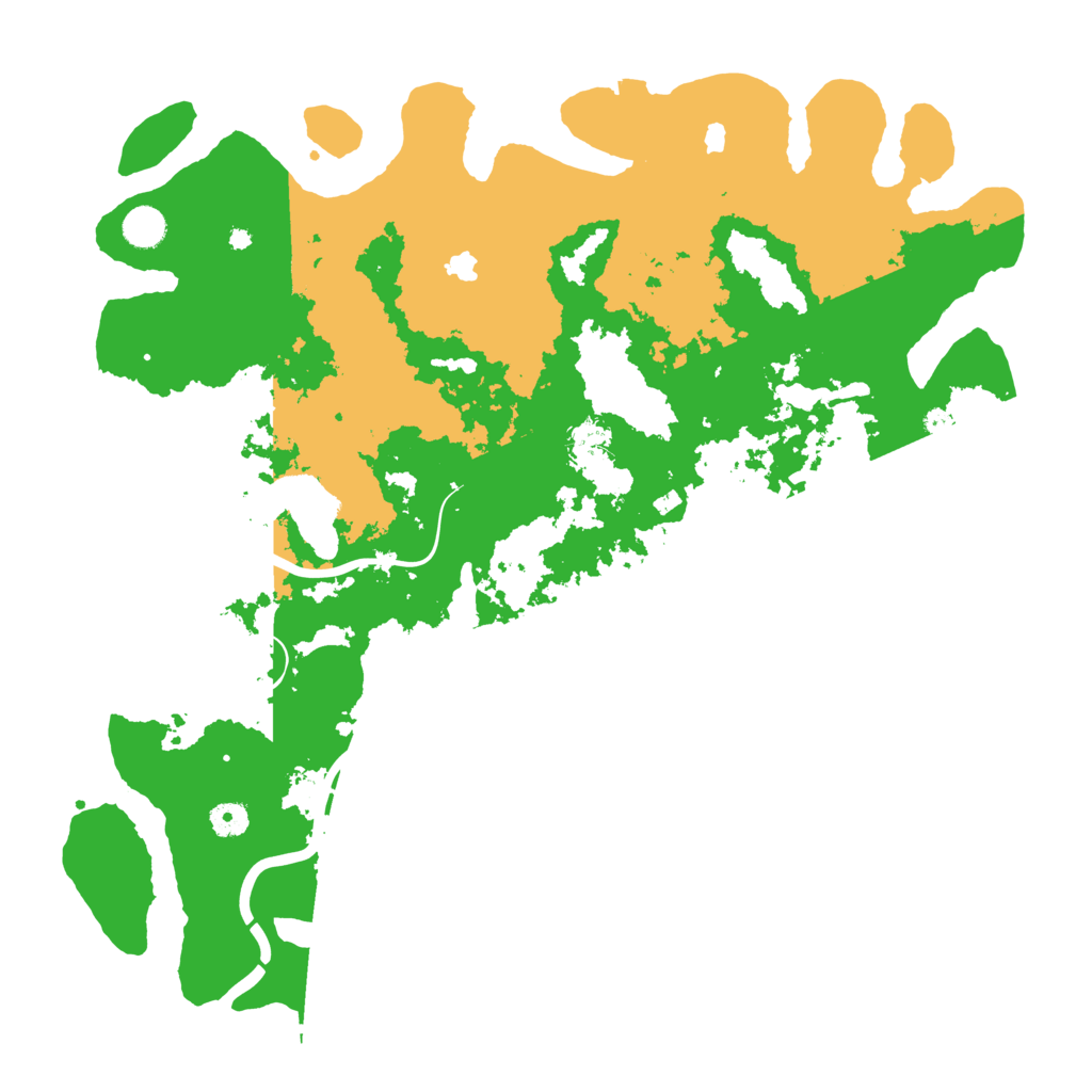 Biome Rust Map: Procedural Map, Size: 4500, Seed: 495667788