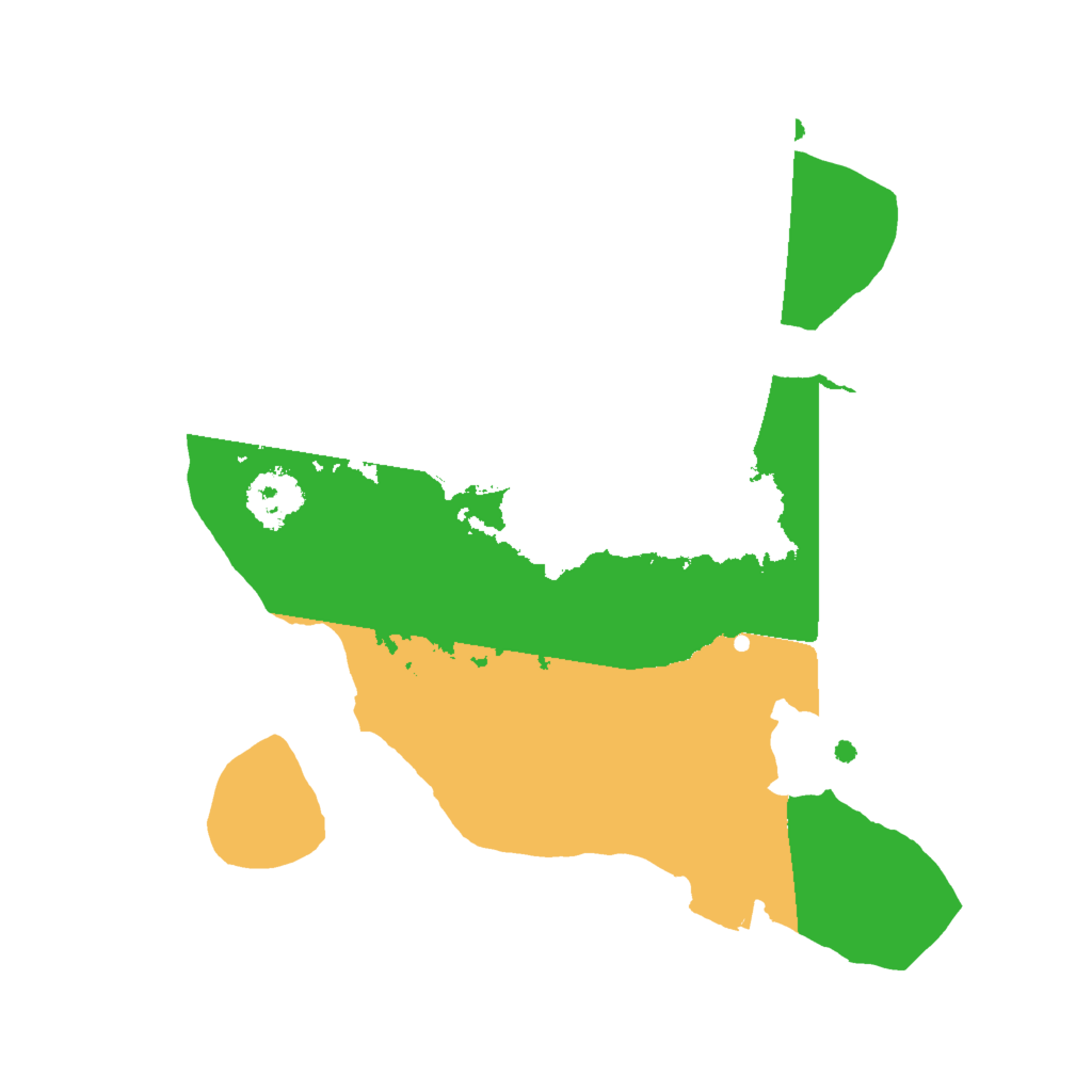 Biome Rust Map: Procedural Map, Size: 2000, Seed: 1564518027