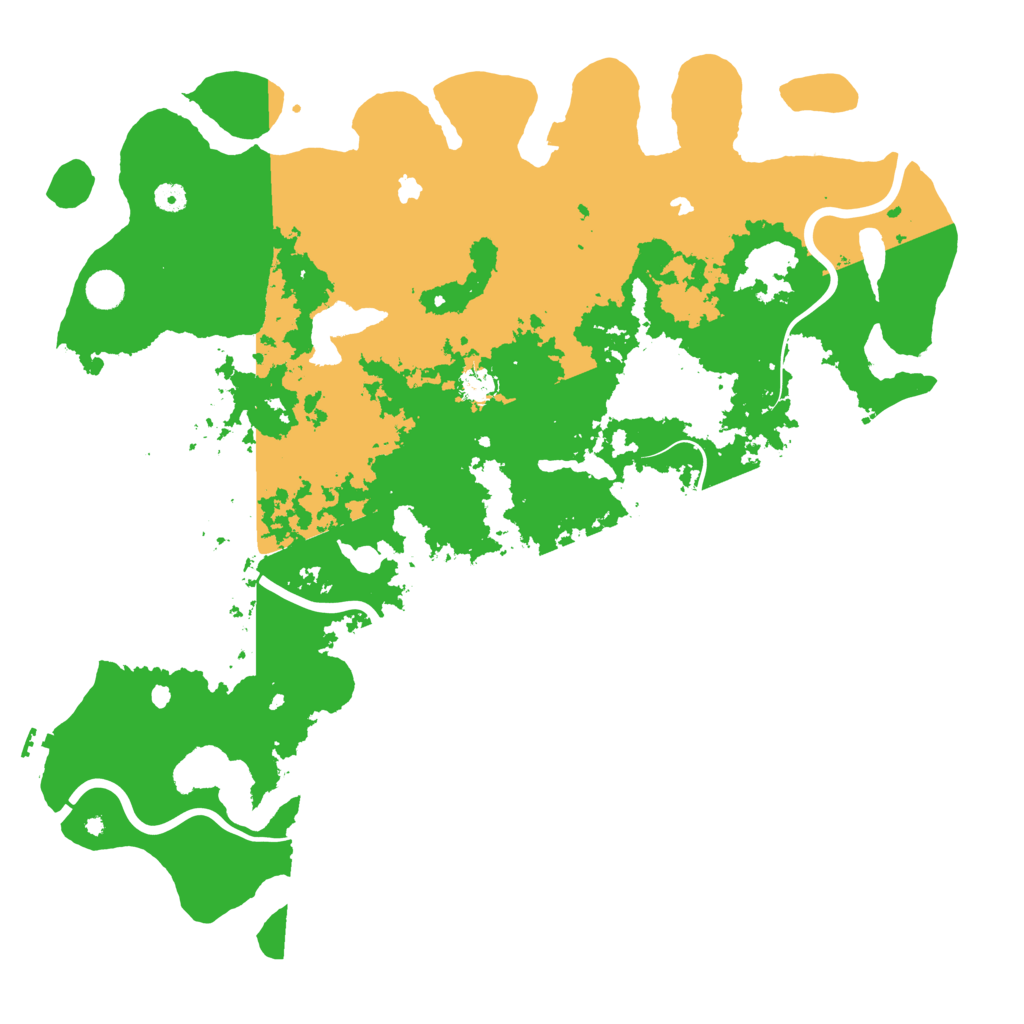 Biome Rust Map: Procedural Map, Size: 5000, Seed: 328647