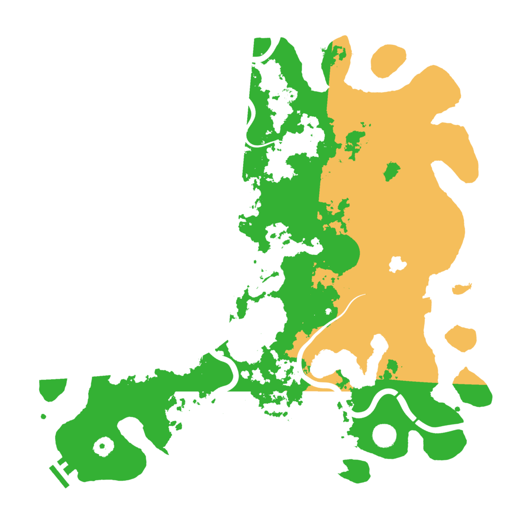Biome Rust Map: Procedural Map, Size: 4000, Seed: 3645327