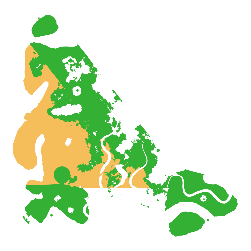 Biome Rust Map: Procedural Map, Size: 4000, Seed: 65723