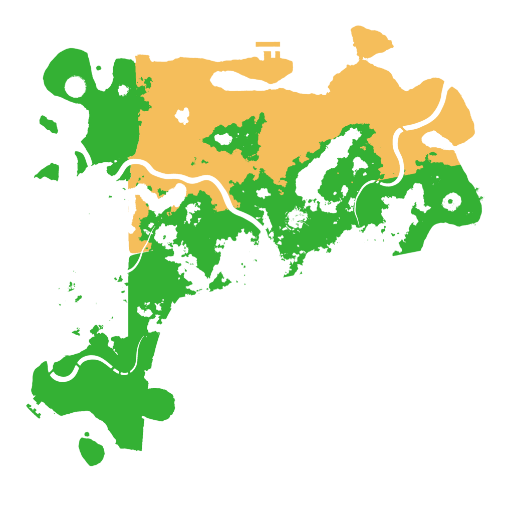 Biome Rust Map: Procedural Map, Size: 4250, Seed: 319694235