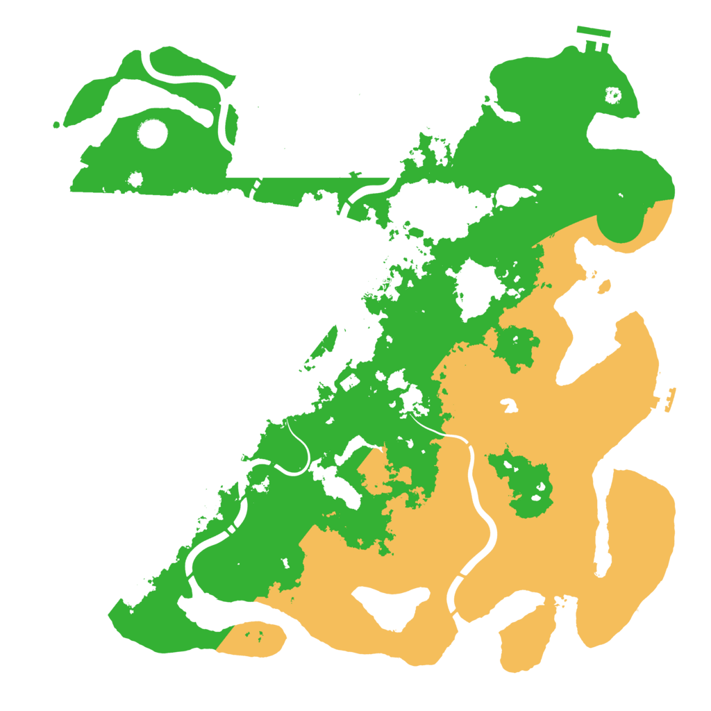Biome Rust Map: Procedural Map, Size: 4250, Seed: 565852069