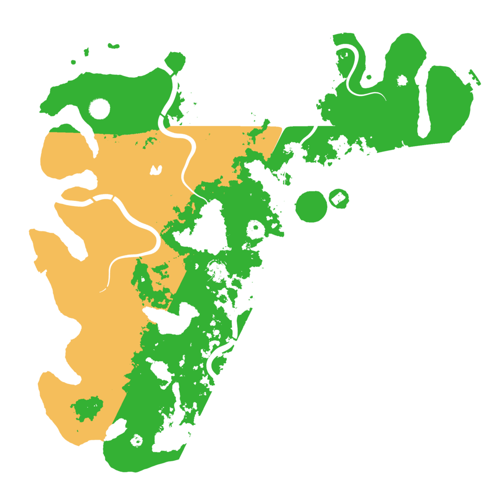 Biome Rust Map: Procedural Map, Size: 4250, Seed: 751577019