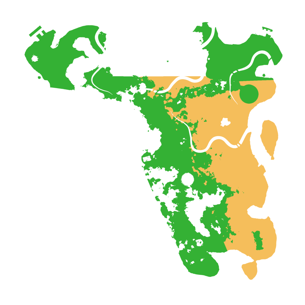 Biome Rust Map: Procedural Map, Size: 4250, Seed: 1603146034