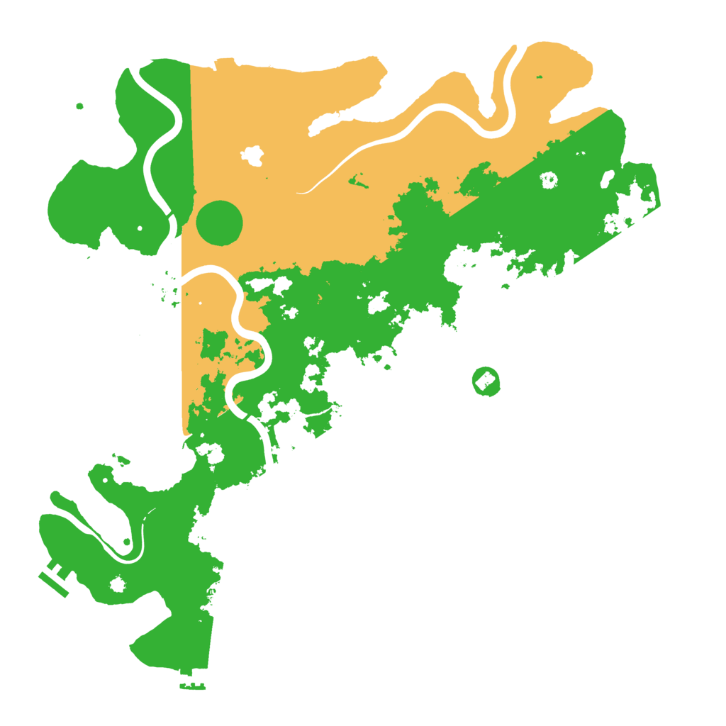 Biome Rust Map: Procedural Map, Size: 4250, Seed: 1050914815