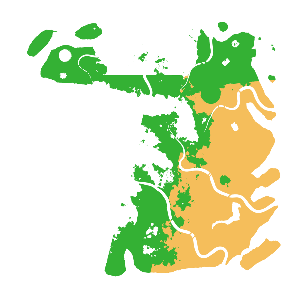 Biome Rust Map: Procedural Map, Size: 4250, Seed: 1110237922
