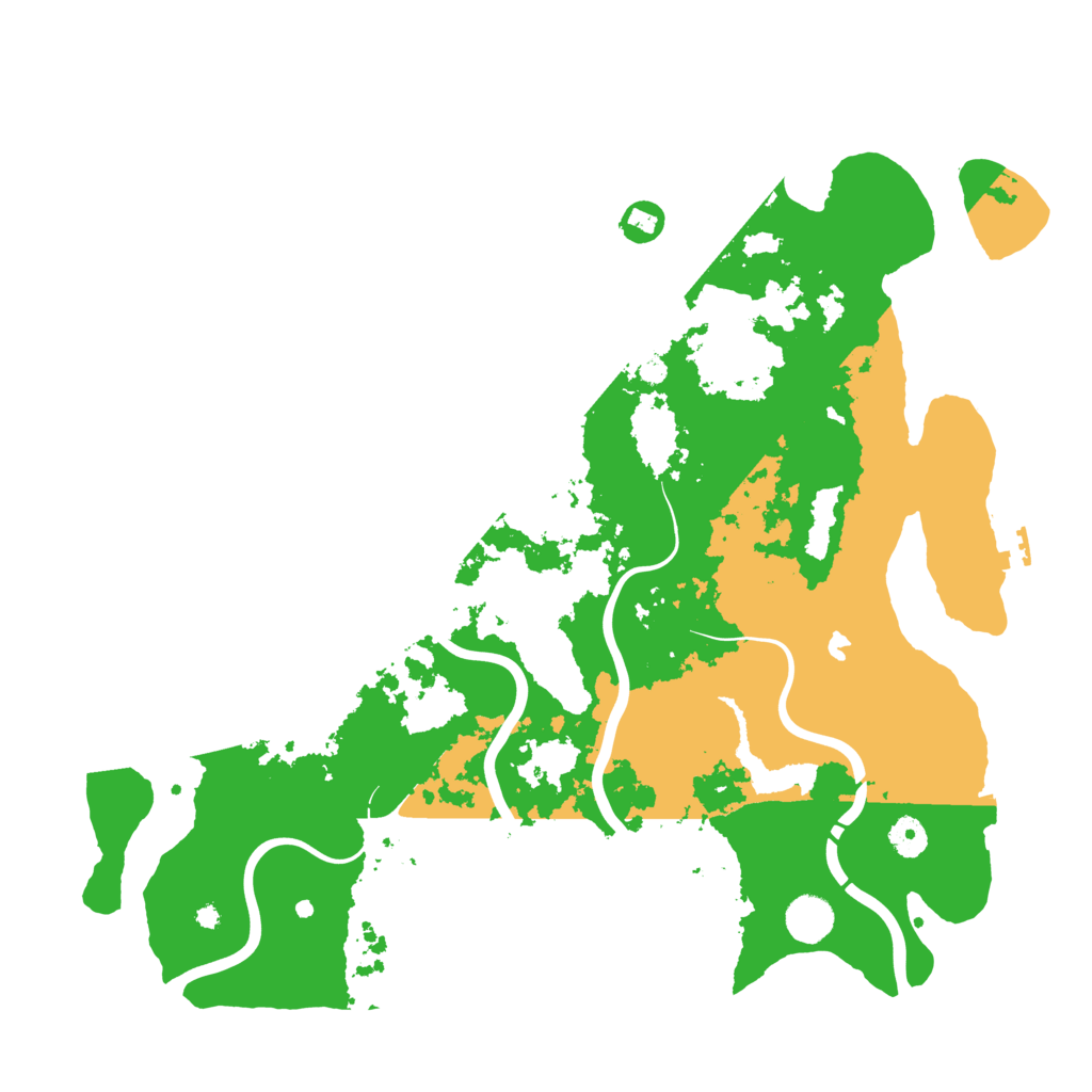 Biome Rust Map: Procedural Map, Size: 4250, Seed: 388973827