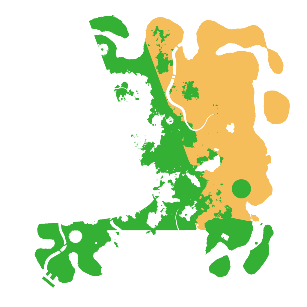 Biome Rust Map: Procedural Map, Size: 4250, Seed: 1504900591