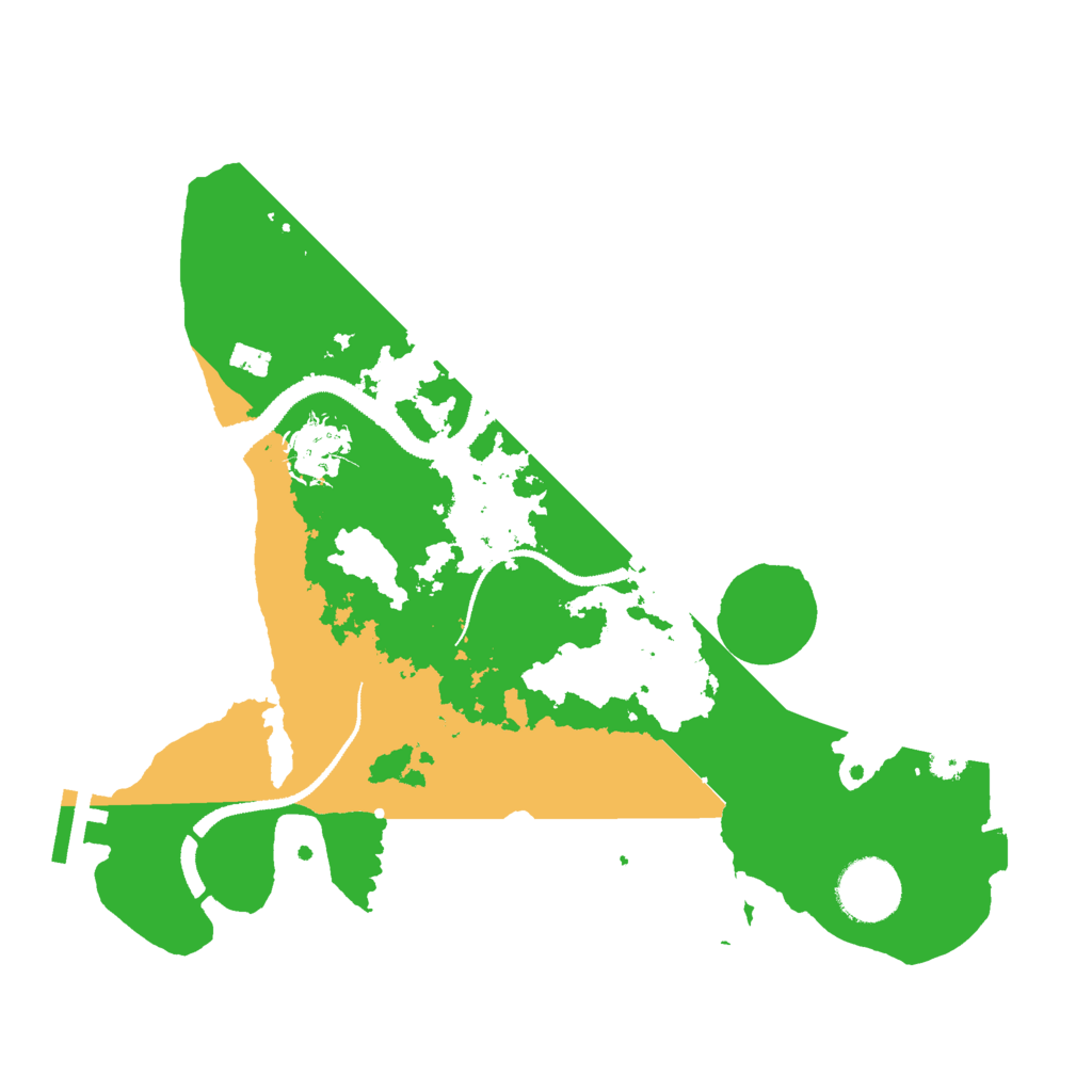 Biome Rust Map: Procedural Map, Size: 3000, Seed: 5453276