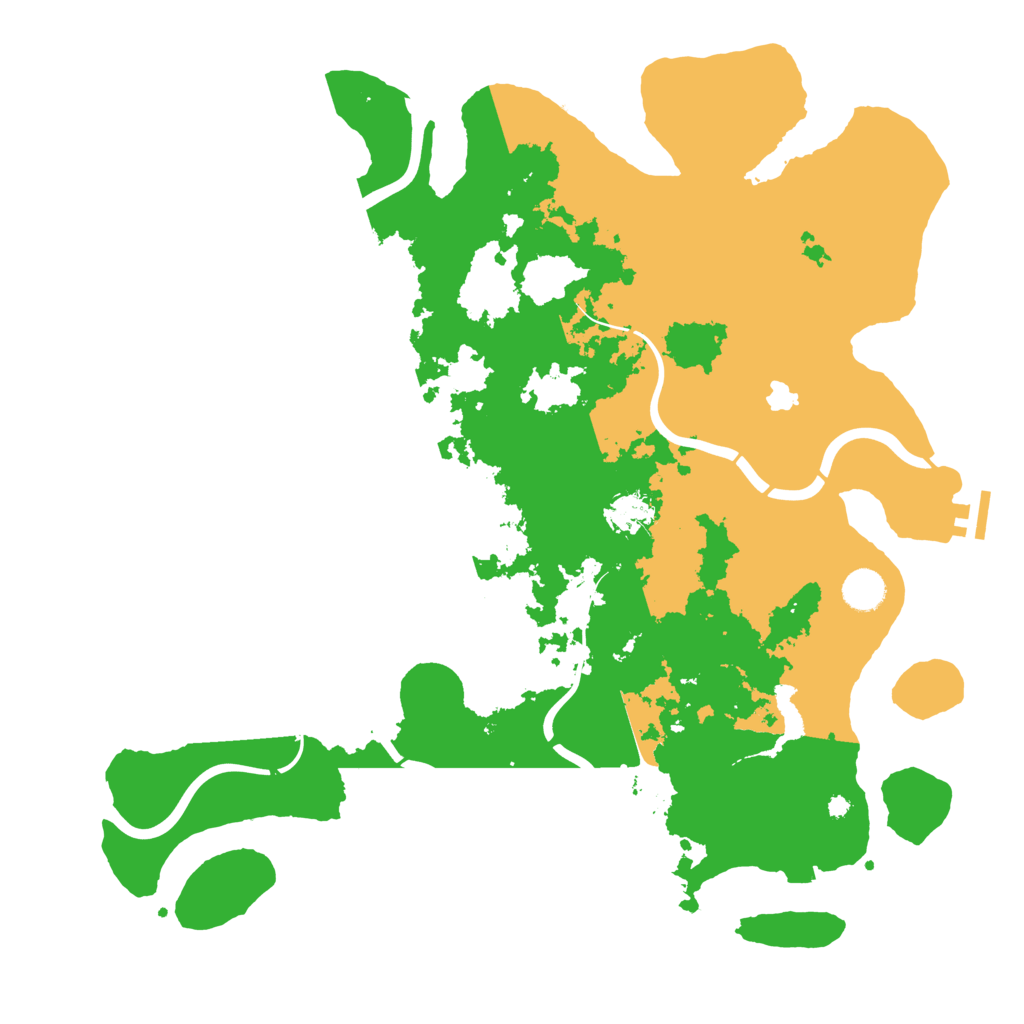 Biome Rust Map: Procedural Map, Size: 4250, Seed: 22652706