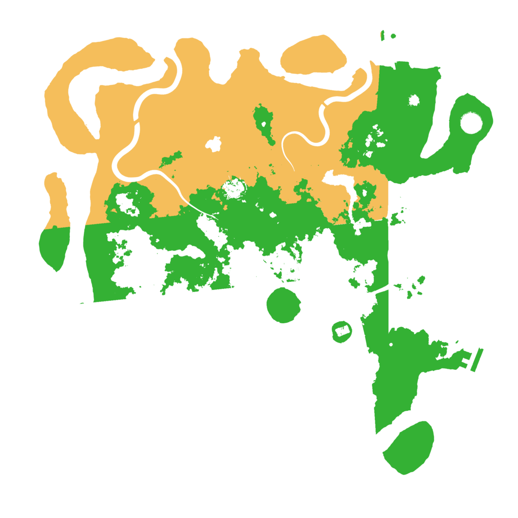 Biome Rust Map: Procedural Map, Size: 4250, Seed: 51200182