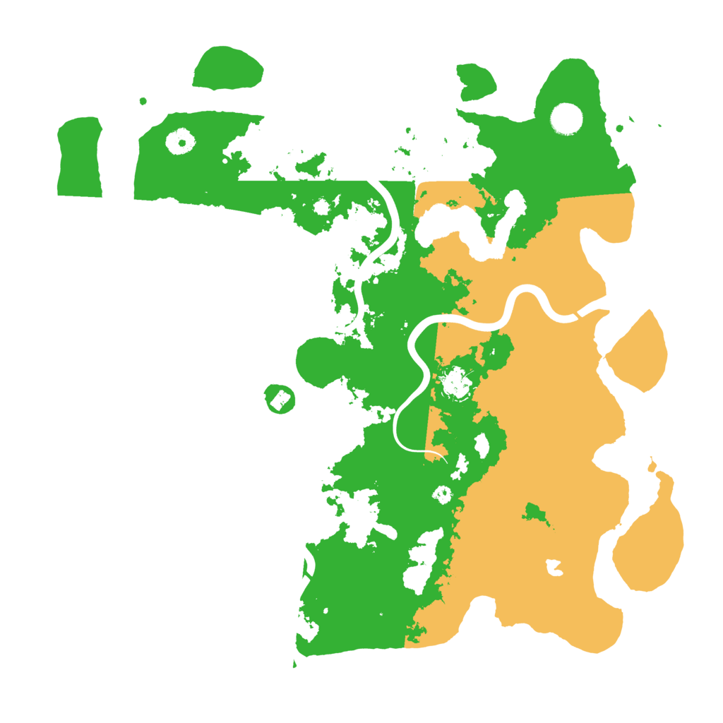 Biome Rust Map: Procedural Map, Size: 4000, Seed: 25594008