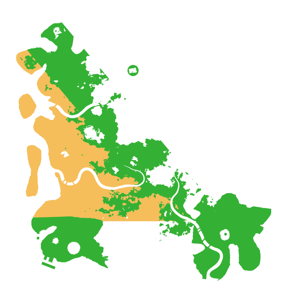 Biome Rust Map: Procedural Map, Size: 4250, Seed: 1868967612