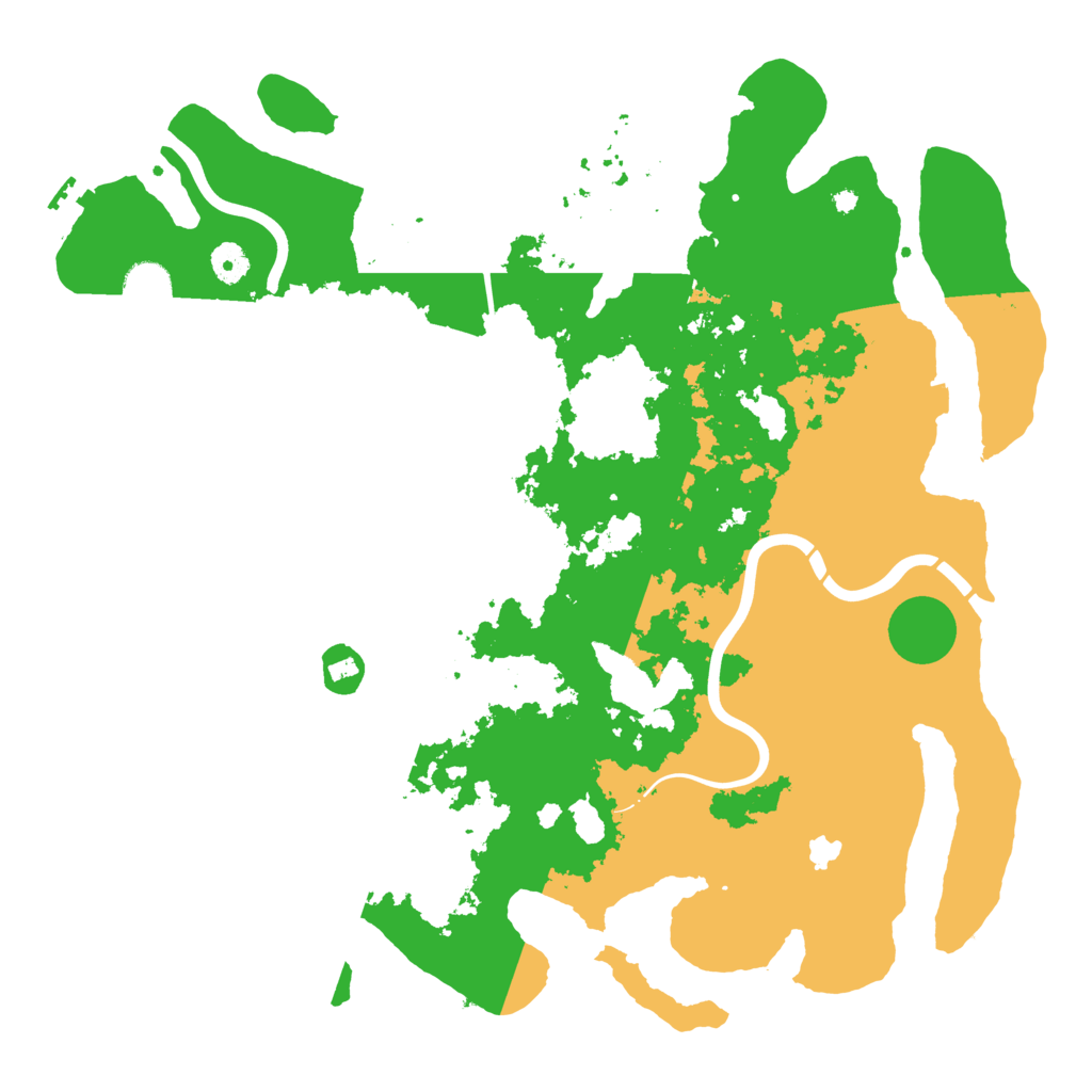 Biome Rust Map: Procedural Map, Size: 4250, Seed: 1014614688