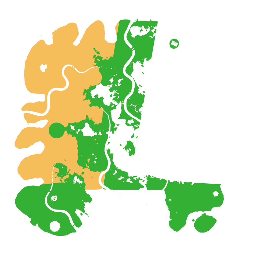 Biome Rust Map: Procedural Map, Size: 4250, Seed: 996807056